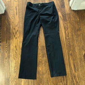 Banana Republic Black Petite Stretch Workpants - 00P
